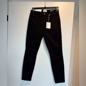 NWT Frame Le High Skinny Black Women’s Skinny Cut Jeans